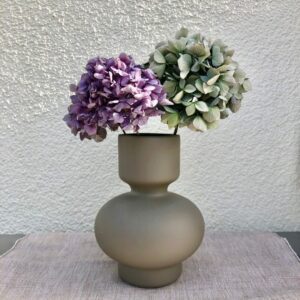 Vasen und Dekoration Vase greige 100 % handmade – mittel scandic vase