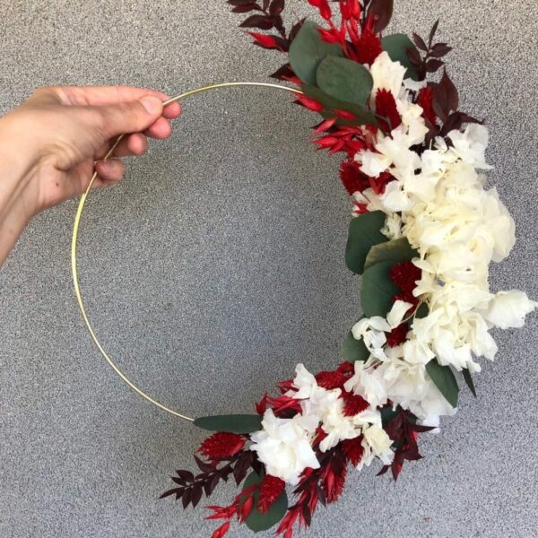 Flower Hoops und Kränze Trockenblumen Hoop – Love you so much by Flower Pearl dekokranz
