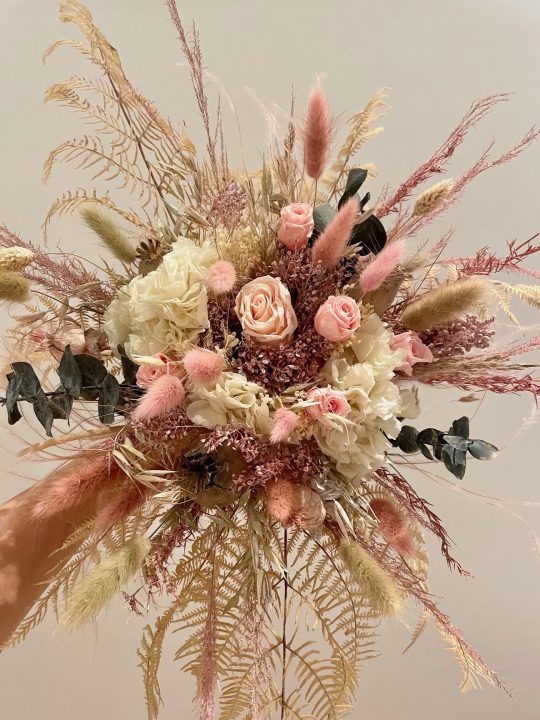 Hochzeit Trockenblumen Strauss – Big LOVE  by Flower Pearl trockenbluemnstrauss 5
